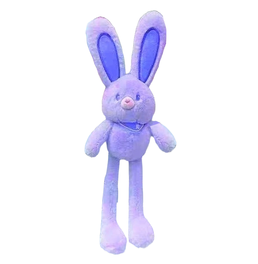 Breloc Iepuraș Violet de Pluș E-0049